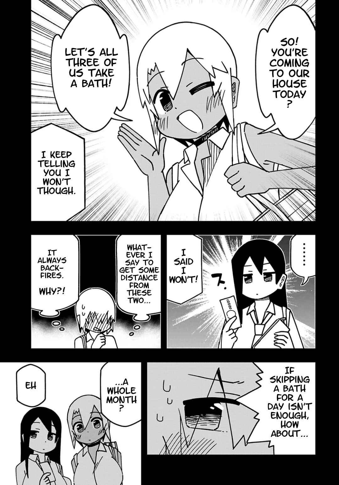 Maibara-kun wa Tsuyotsuyo Gal Kara Hanarerarenai Chapter 3 - Page 9