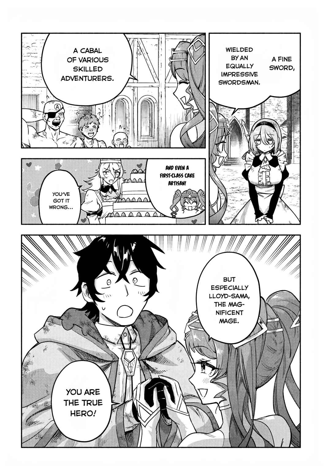 Ore Igai Dare mo Saishu Dekinai Sozai na no ni "Sozai Saishuritsu ga Hikui" to Pawahara suru Osananajimi Renkinjutsushi to Zetsuen shita Senzoku Madoushi, Henkyou no Machi de Slow Life wo Okuritai. Chapter 21 - Page 12