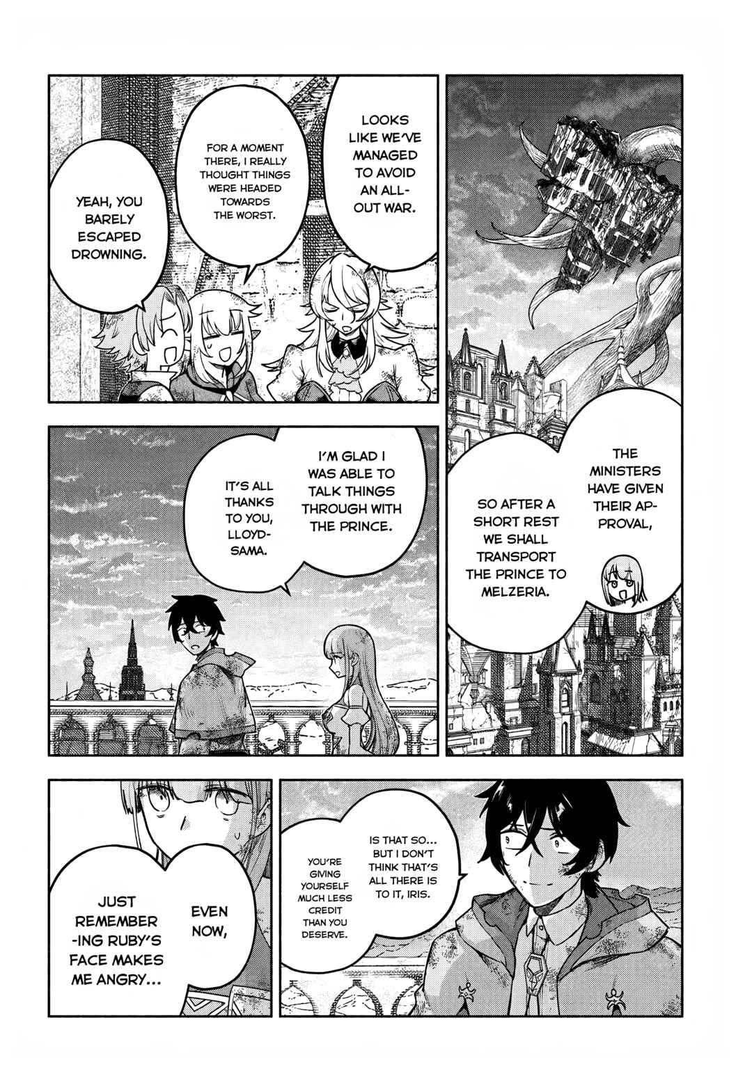 Ore Igai Dare mo Saishu Dekinai Sozai na no ni "Sozai Saishuritsu ga Hikui" to Pawahara suru Osananajimi Renkinjutsushi to Zetsuen shita Senzoku Madoushi, Henkyou no Machi de Slow Life wo Okuritai. Chapter 21 - Page 4