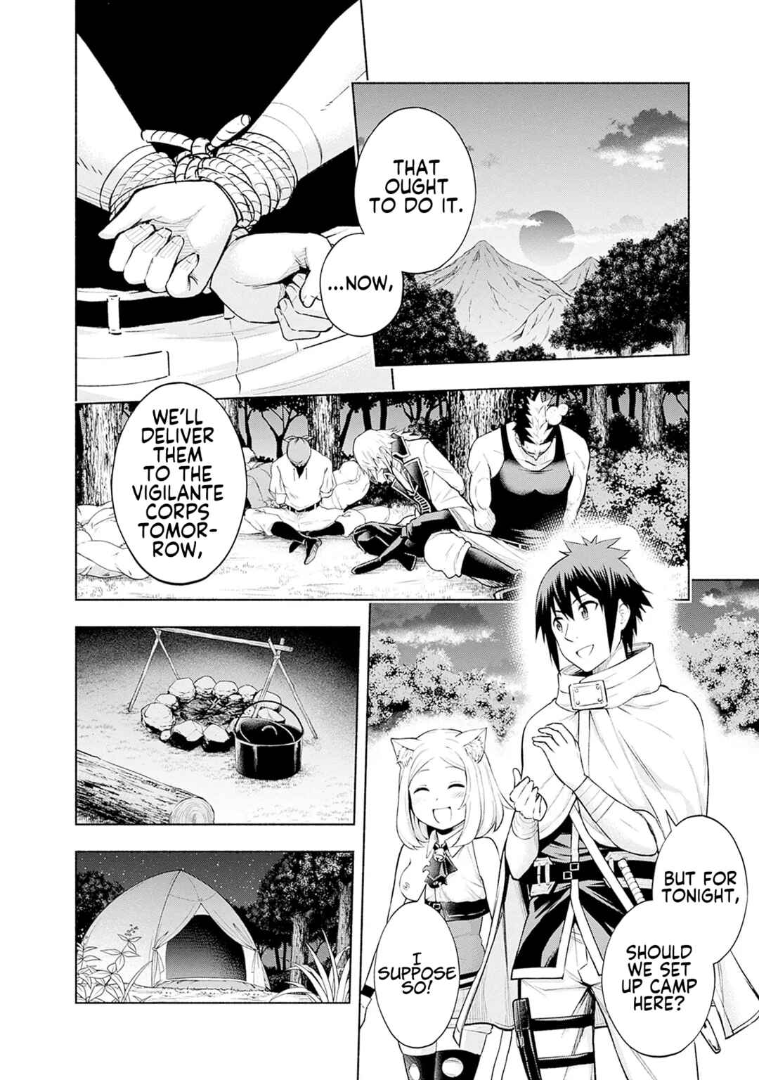 Eroge no Sekai de Slow Life ~Issho ni Isekai Teni shitekita Yarisaa no Daigakusei-tachi ni Tsuihou sareta node, Henkyou de Muteki ni Natte Shin no Heroine-tachi to Yoroshiku Yarimasu~ Chapter 3 - Page 19