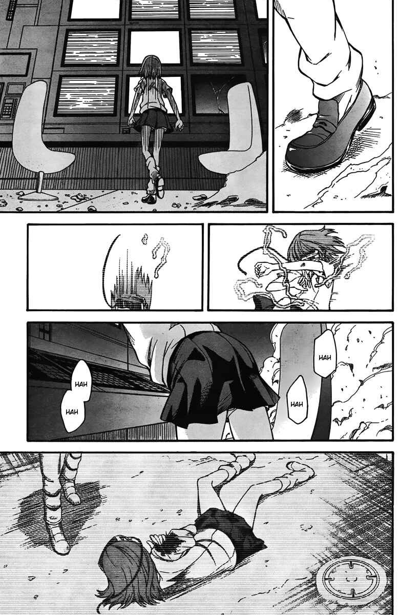 Toaru Majutsu no Index Gaiden: Toaru Kagaku no Railgun Chapter 34 - Page 14