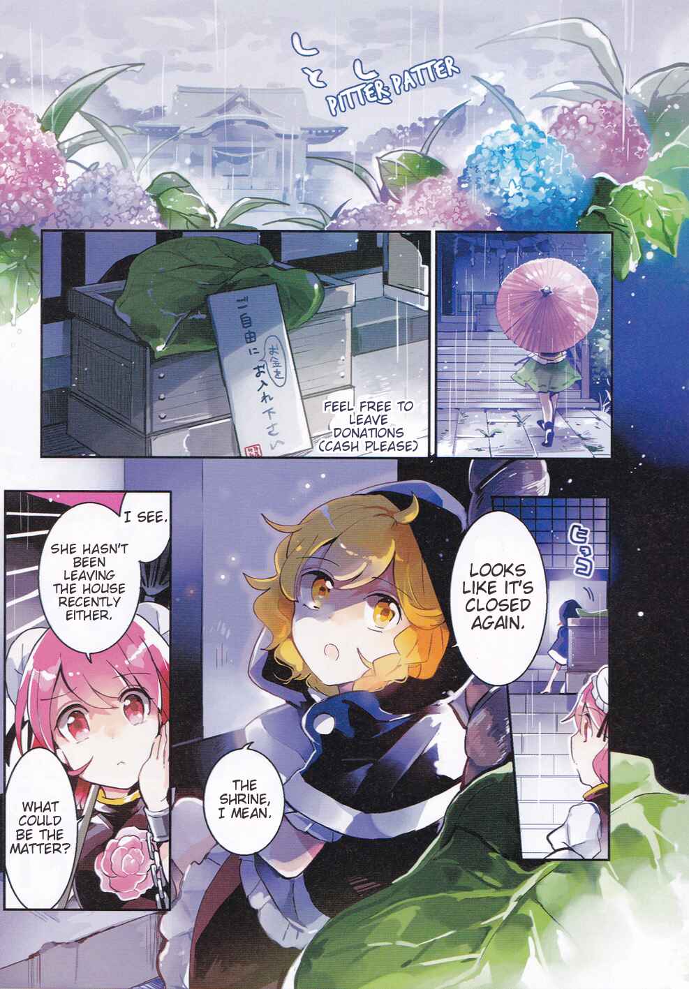 Touhou Ibara Kasen ~ Wild and Horned Hermit. Chapter 34 - Page 1