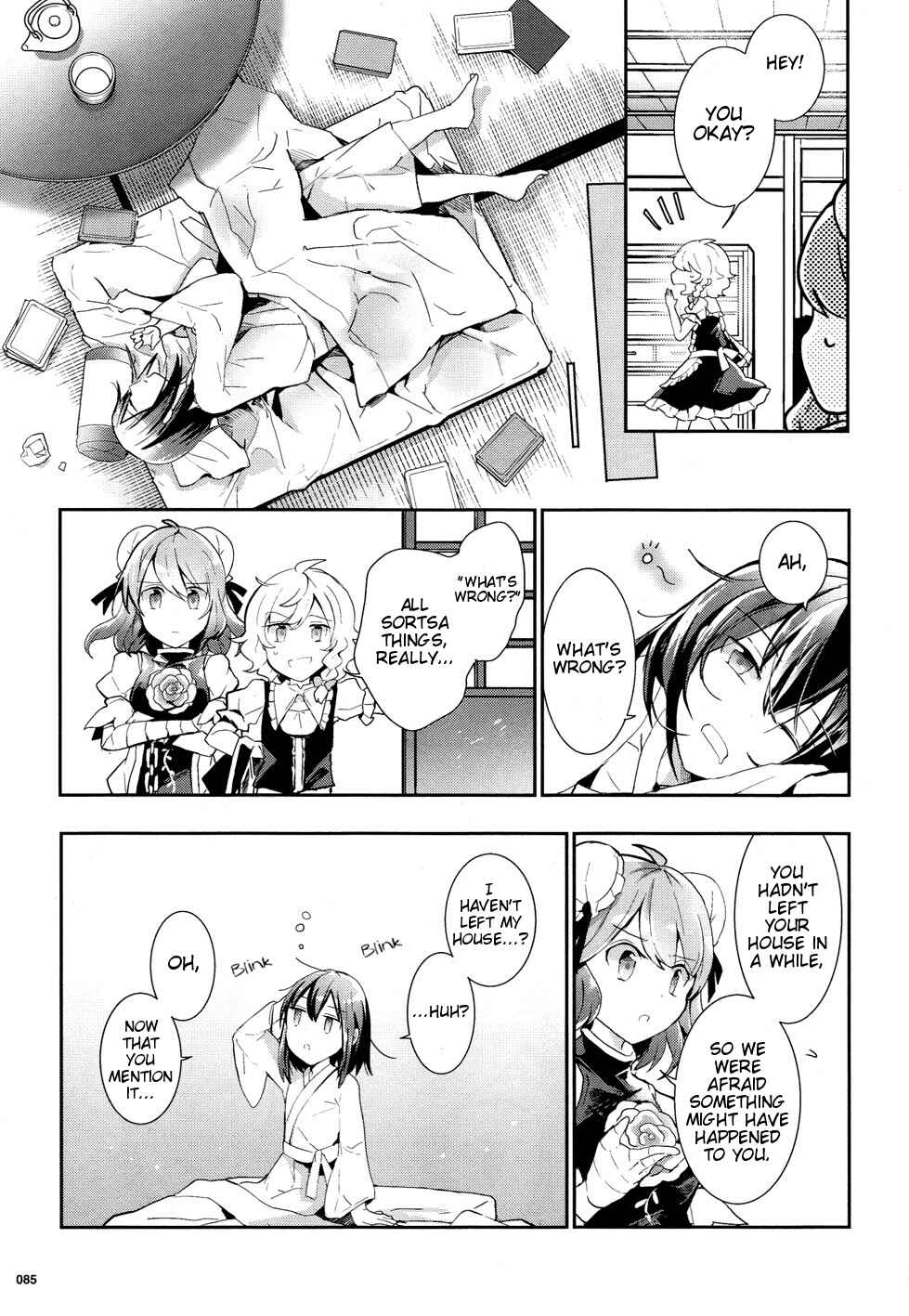 Touhou Ibara Kasen ~ Wild and Horned Hermit. Chapter 34 - Page 7