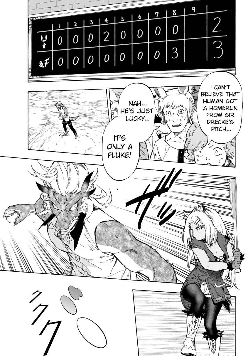 Yakyuu de Sensou suru Isekai de Choukoukoukyuu Ace ga Jakushou Kokka o Sukuu Youdesu Chapter 19.1 - Page 2