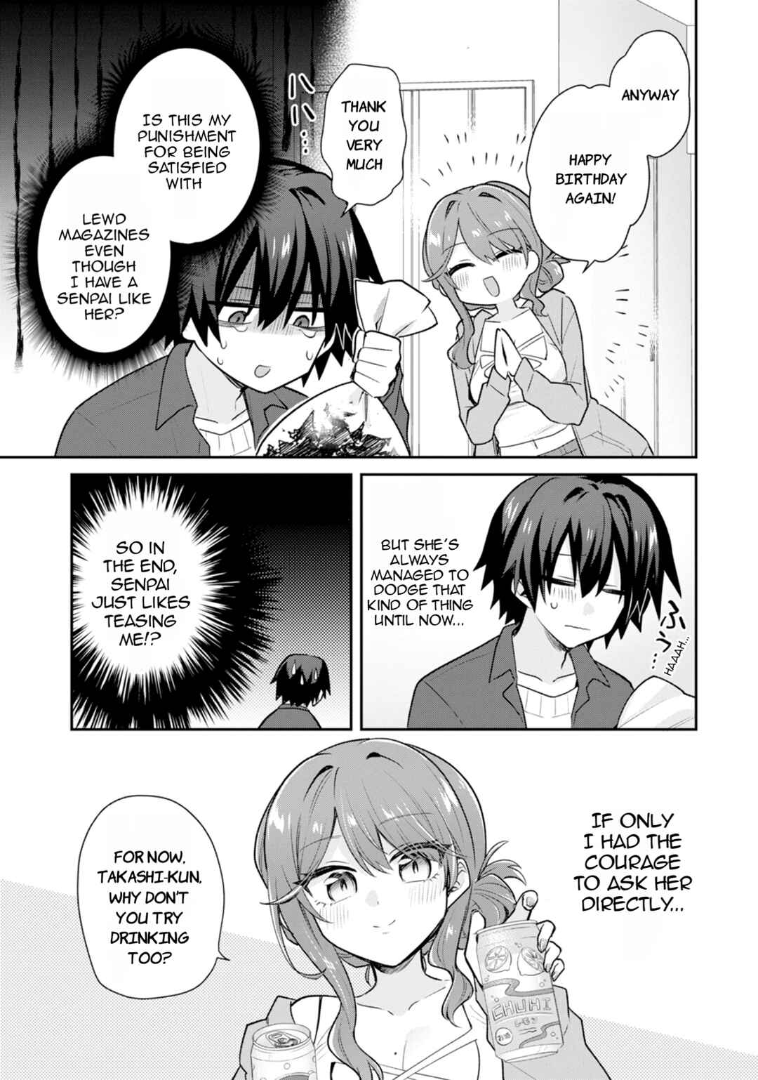 Osake to Senpai Kanojo to no Amaama Doukyo Lovecome wa Nijuusai ni Natte kara Chapter 1 - Page 20