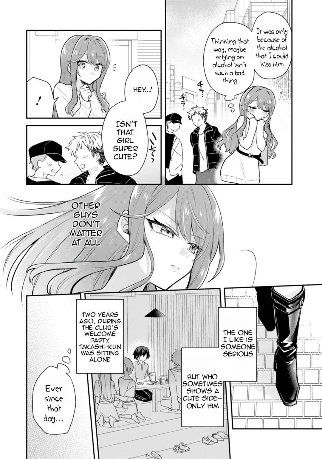 Osake to Senpai Kanojo to no Amaama Doukyo Lovecome wa Nijuusai ni Natte kara Chapter 1 - Page 45