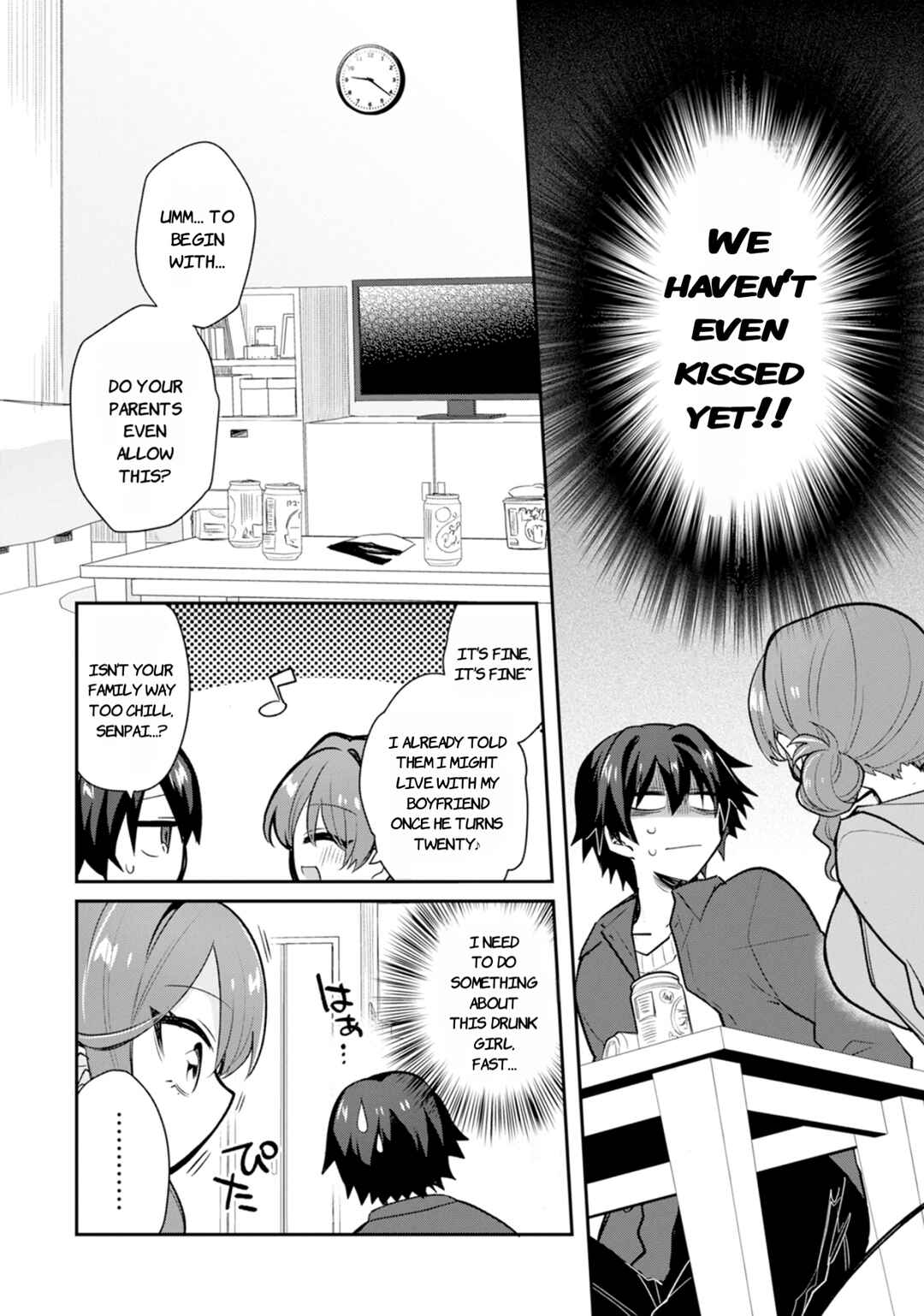 Osake to Senpai Kanojo to no Amaama Doukyo Lovecome wa Nijuusai ni Natte kara Chapter 1 - Page 7