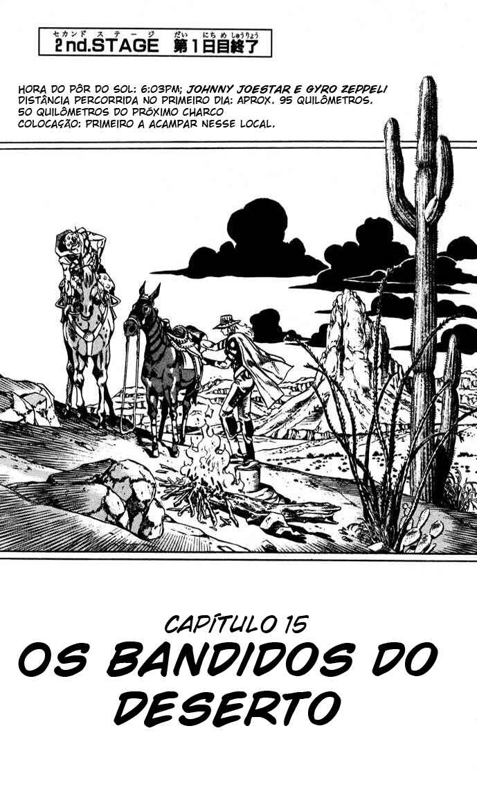 JoJo no Kimyou na Bouken: Part 7 - Steel Ball Run Chapter 15 - Page 1