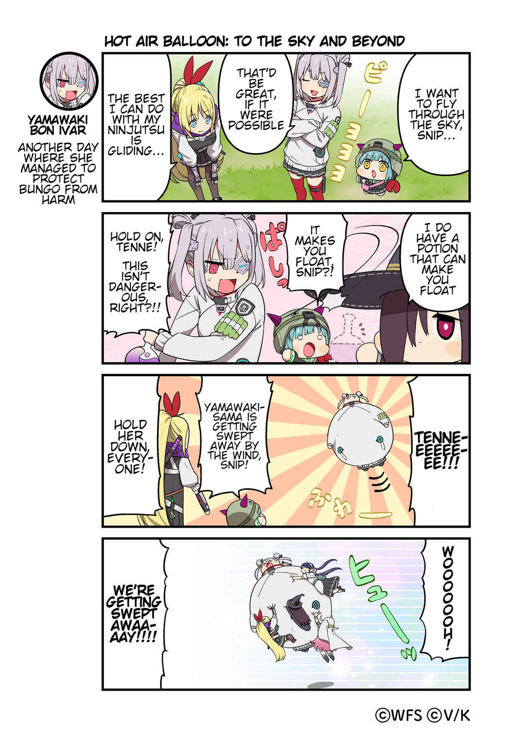Heaven Burns Red Official 4-Koma Chapter 128 - Page 1