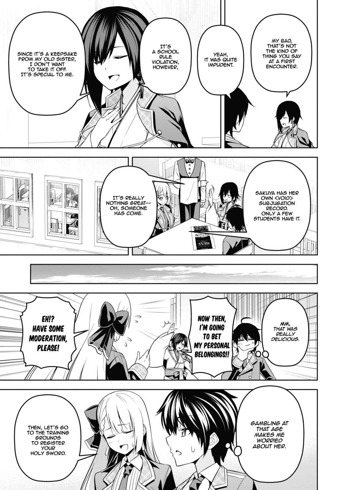 Seiken Gakuin no Maken Tsukai Chapter 4 - Page 24