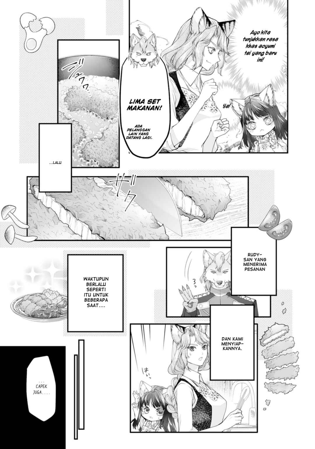 Neko Neko Youjo no Aijou Gohan ~Isekai de Mofumofu-tachi ni Ryouri wo Tsukurimasu!~ Chapter 5 - Page 14