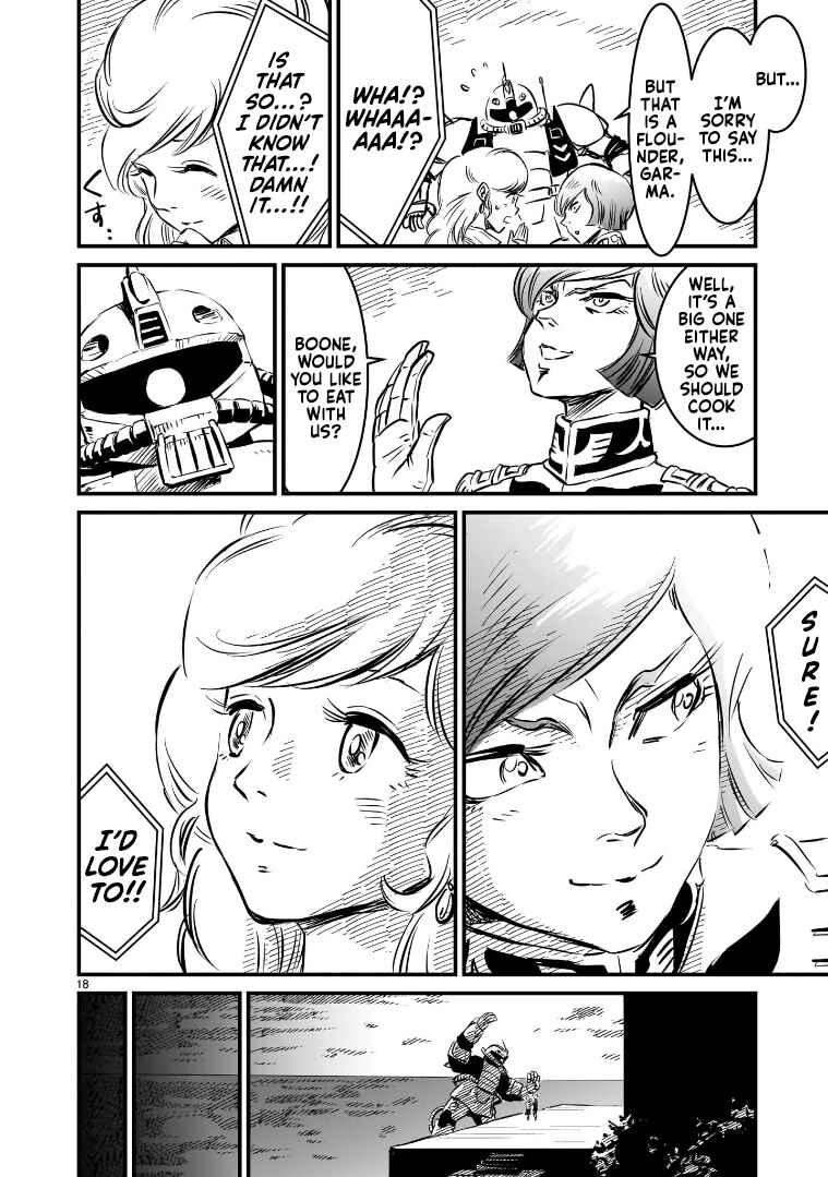 Mobile Suit Gundam: The battle tales of Flanagan Boone Chapter 1 - Page 17