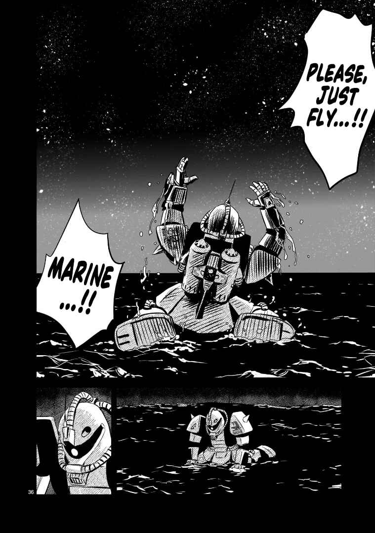 Mobile Suit Gundam: The battle tales of Flanagan Boone Chapter 1 - Page 35