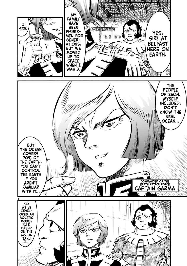 Mobile Suit Gundam: The battle tales of Flanagan Boone Chapter 1 - Page 8