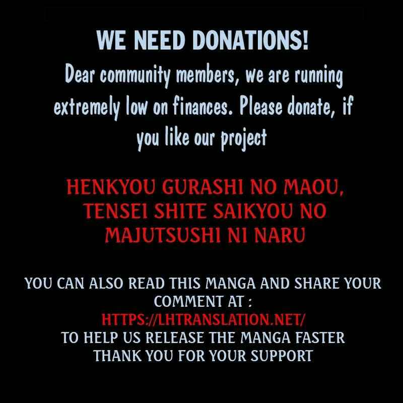 Henkyou-gurashi no Maou, Tensei Shite Saikyou no Majutsushi ni Naru Chapter 15 - Page 31