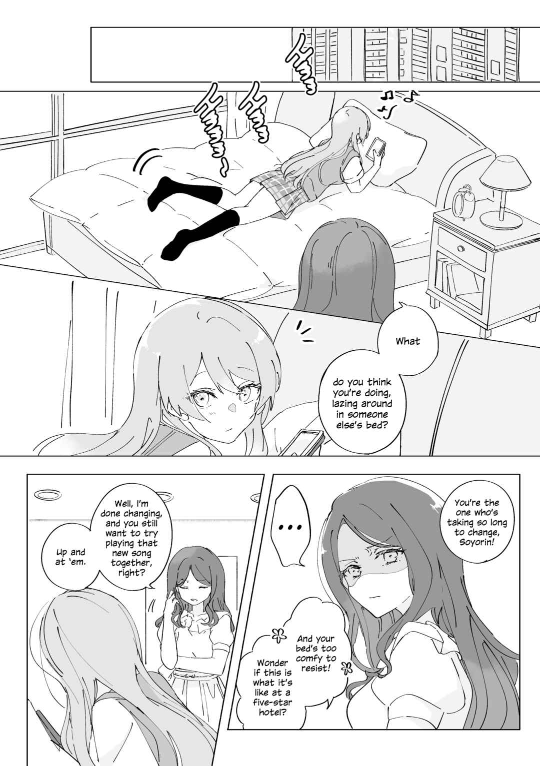BanG Dream! - Earl Grey With Sugar Cubes (Doujinshi) Chapter 1 - Page 1