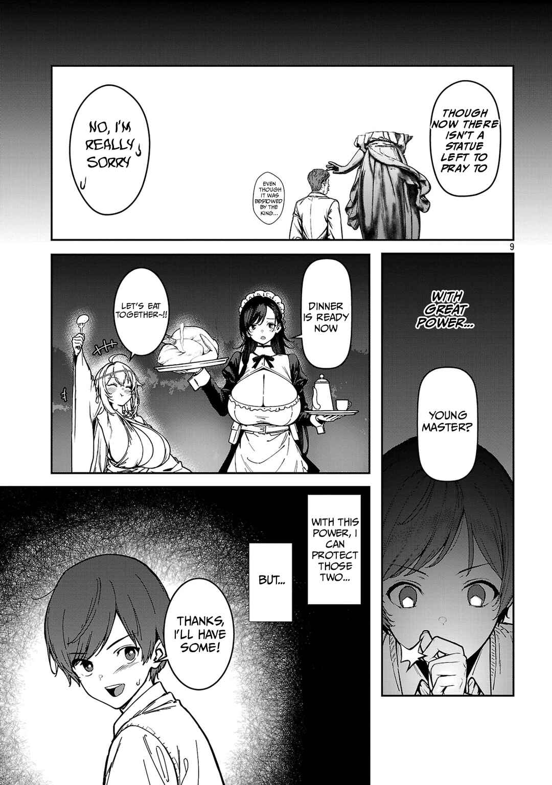 Tousan wa [Kensei], Kaasan wa [Kenshin], Boku wa [Ochi〇po Chanbara Master] Chapter 2.1 - Page 10