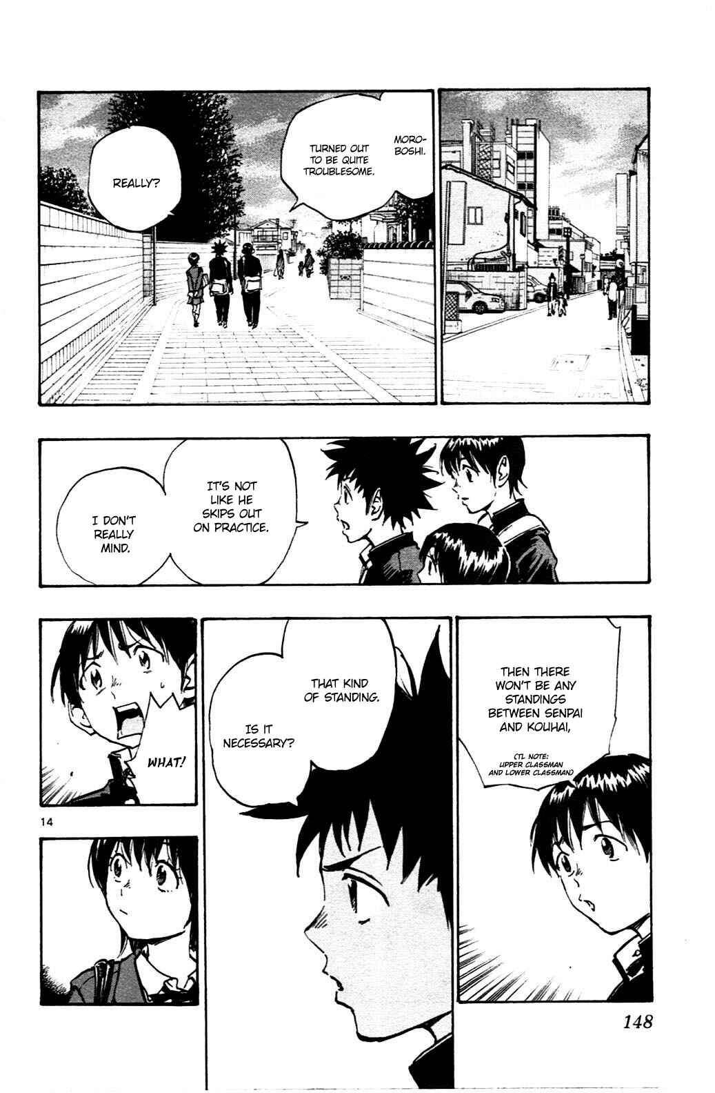 BE BLUES ~Ao ni Nare~ Chapter 35 - Page 15
