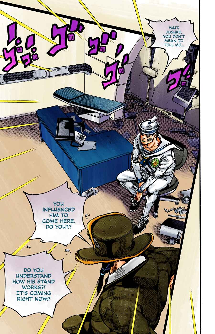 JoJo no Kimyou na Bouken: Part 8 - JoJolion Color-ban Chapter 98 - Page 11