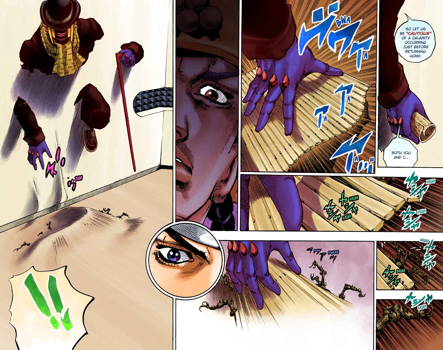 JoJo no Kimyou na Bouken: Part 8 - JoJolion Color-ban Chapter 98 - Page 27
