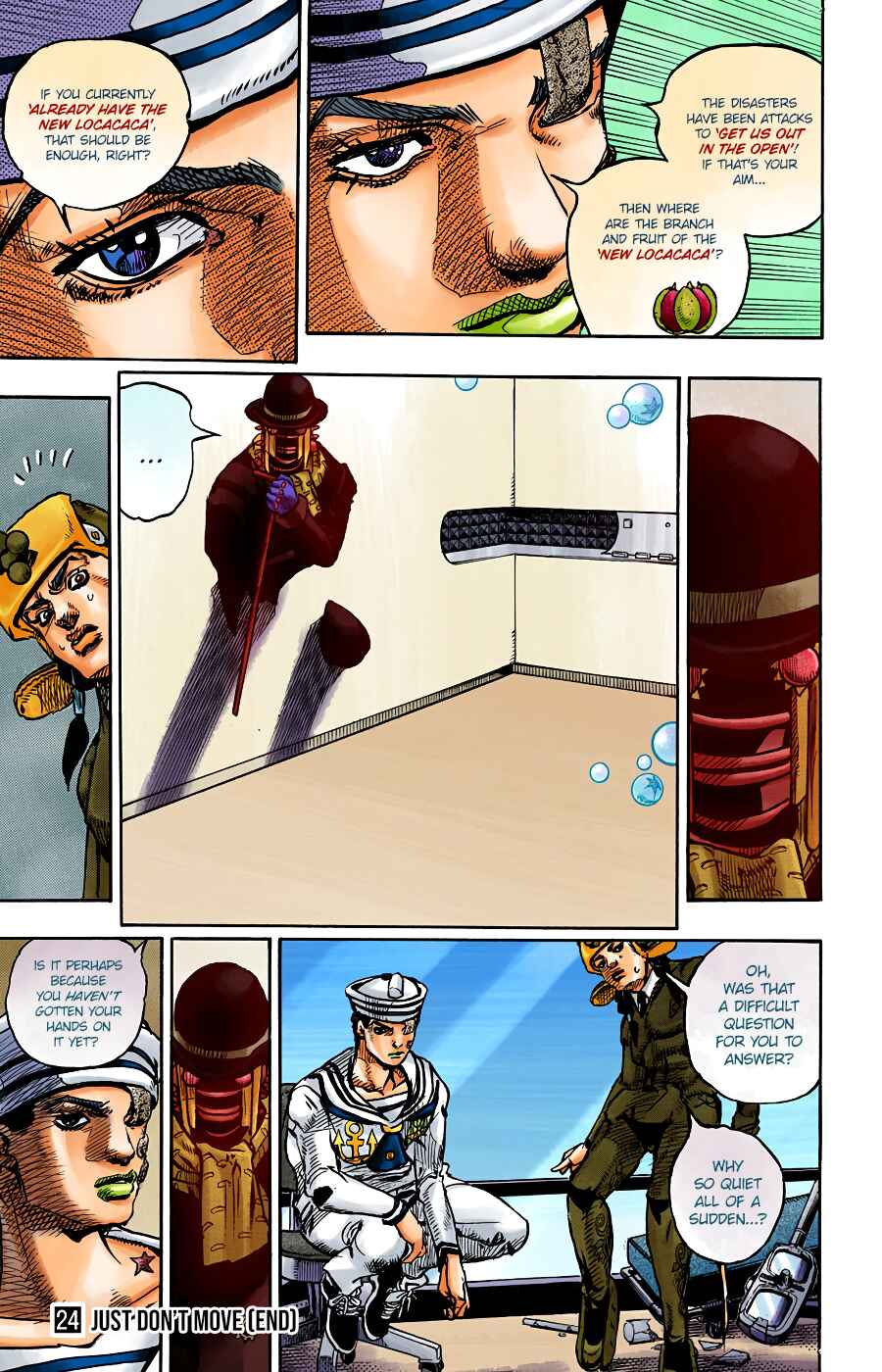 JoJo no Kimyou na Bouken: Part 8 - JoJolion Color-ban Chapter 98 - Page 36