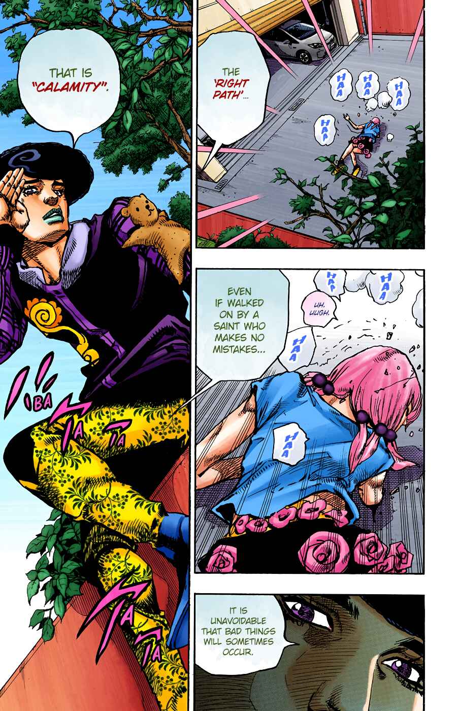 JoJo no Kimyou na Bouken: Part 8 - JoJolion Color-ban Chapter 98 - Page 9
