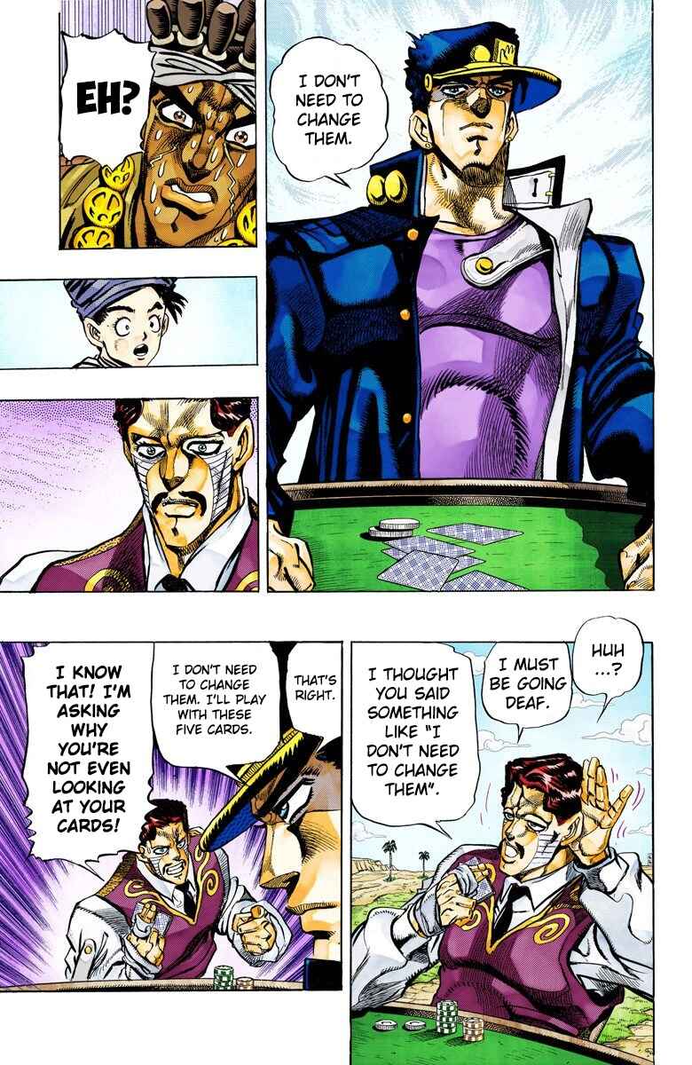 JoJo no Kimyou na Bouken: Part 3 - Stardust Crusaders Color-ban Chapter 102 - Page 10