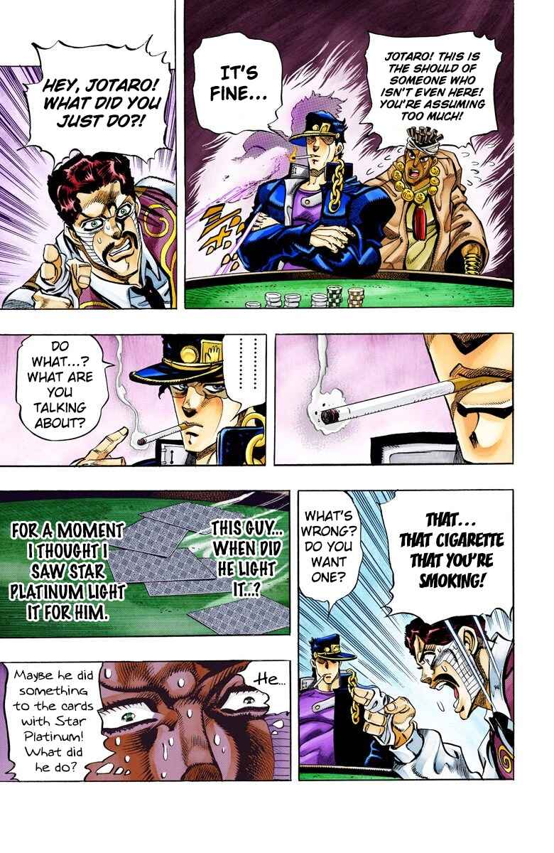 JoJo no Kimyou na Bouken: Part 3 - Stardust Crusaders Color-ban Chapter 102 - Page 20