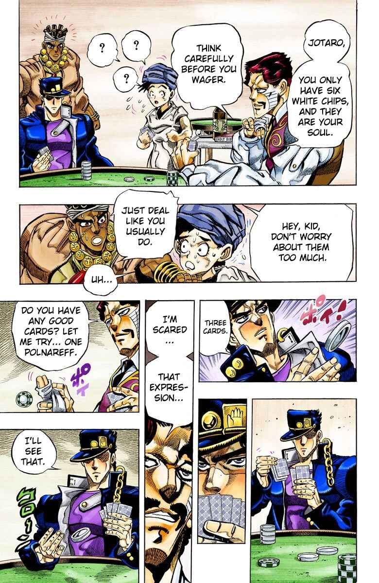 JoJo no Kimyou na Bouken: Part 3 - Stardust Crusaders Color-ban Chapter 102 - Page 4