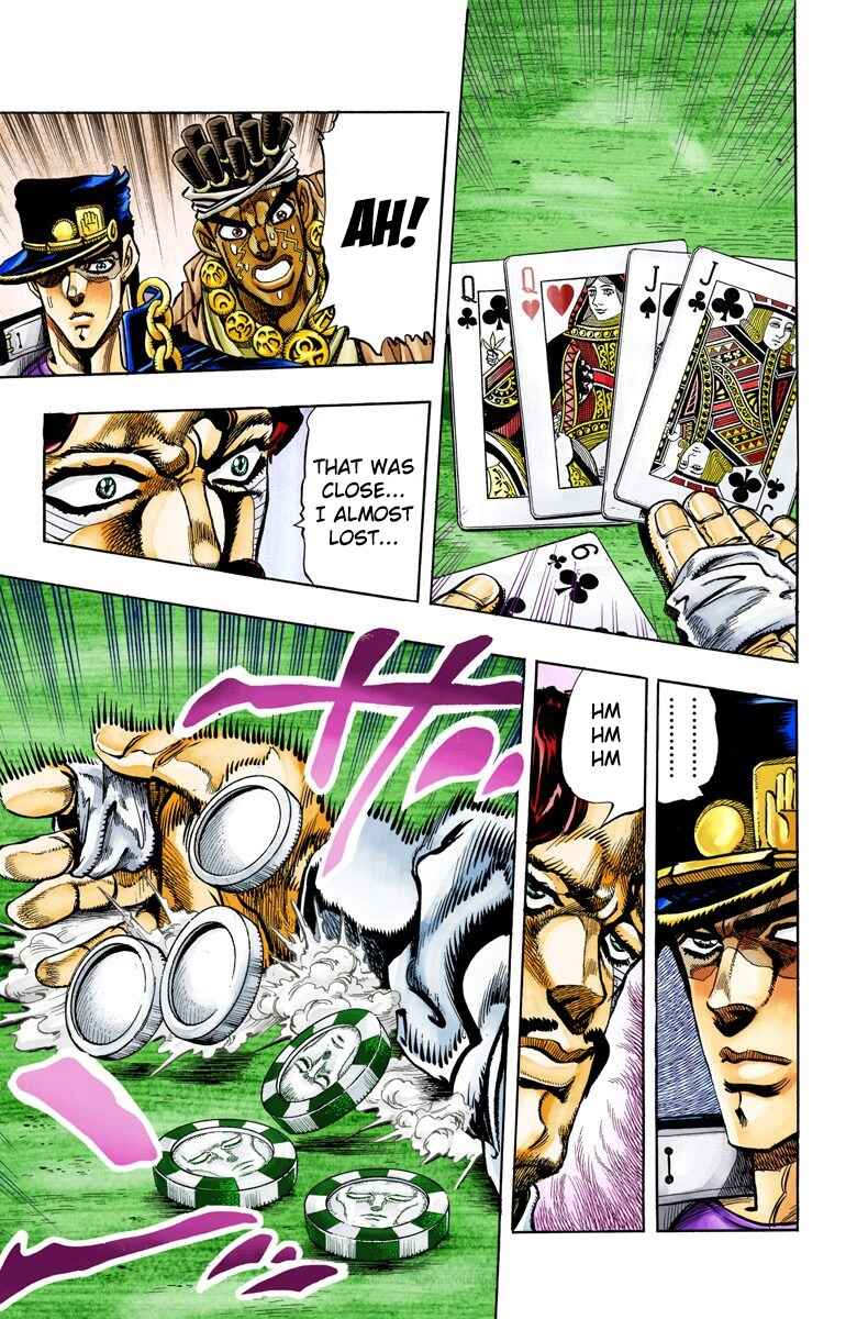 JoJo no Kimyou na Bouken: Part 3 - Stardust Crusaders Color-ban Chapter 102 - Page 6