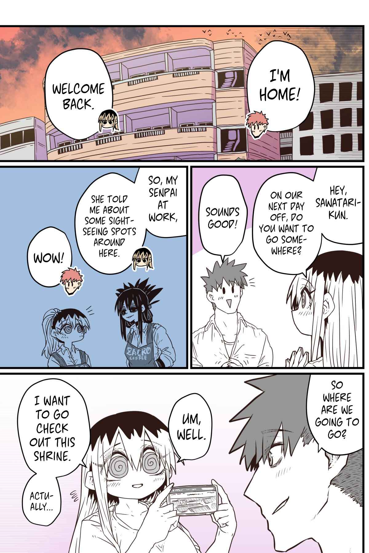 Batsuichi de Nakimushi na Otonarisan Chapter 5 - Page 3