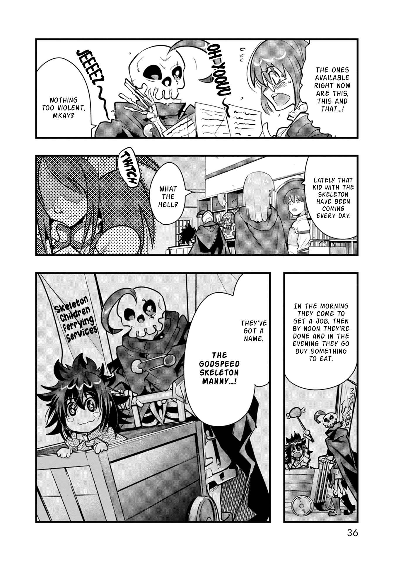 Mukashi Yuusha de Ima wa Hone Chapter 6 - Page 35