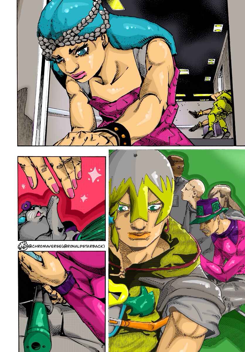 JoJo's Bizarre Adventure Part 9 - The JOJOLands (Fan-Colored) Chapter 19 - Page 12