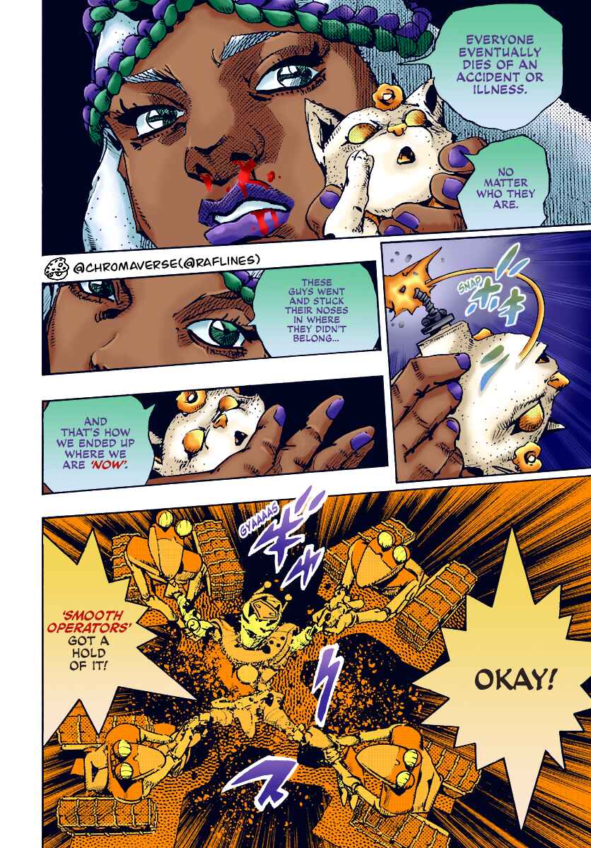 JoJo's Bizarre Adventure Part 9 - The JOJOLands (Fan-Colored) Chapter 19 - Page 24