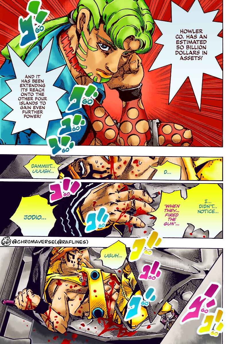 JoJo's Bizarre Adventure Part 9 - The JOJOLands (Fan-Colored) Chapter 19 - Page 8