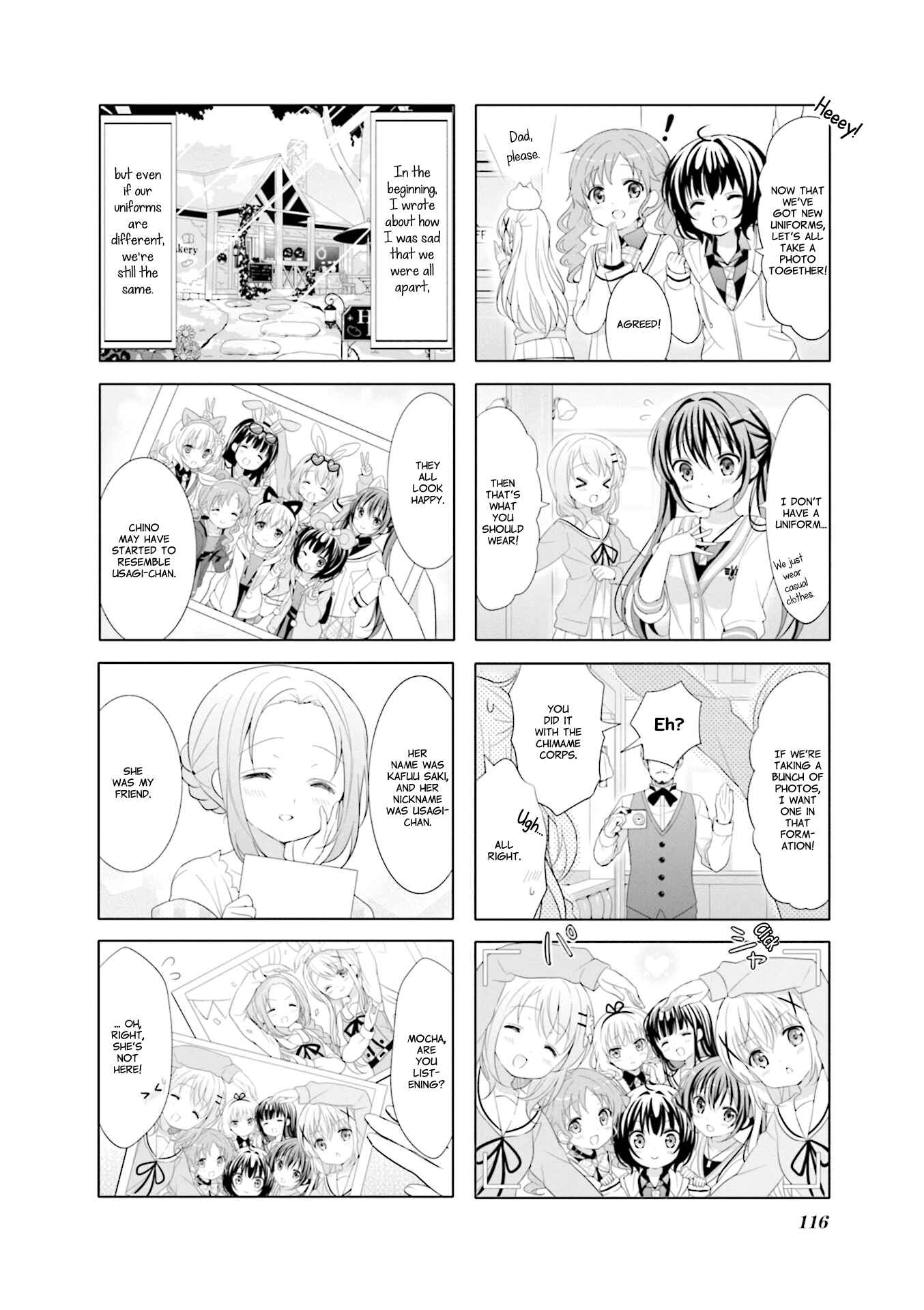 Gochuumon wa Usagi desu ka? Chapter 119 - Page 8