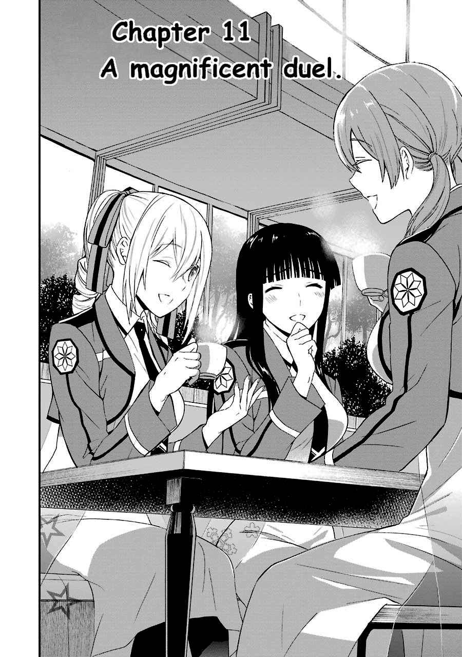 Mahouka Koukou no Rettousei - Raihousha-hen Chapter 11 - Page 1
