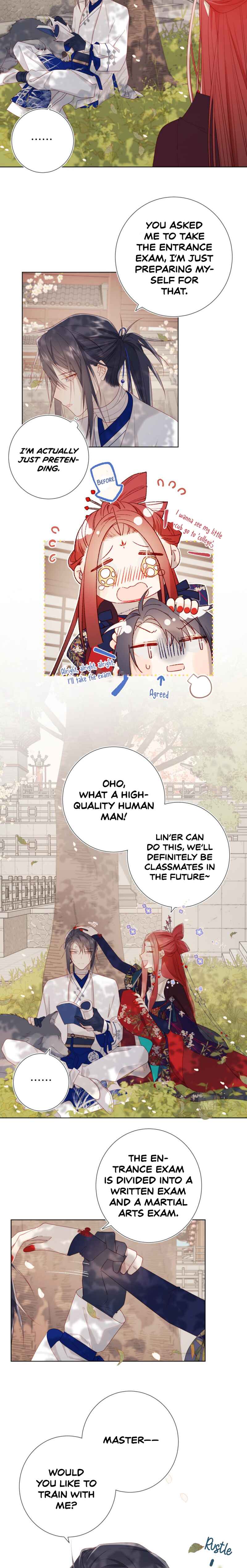 The Villainess Refuses to Flirt With the Male Lead Chapter 45 - Page 3