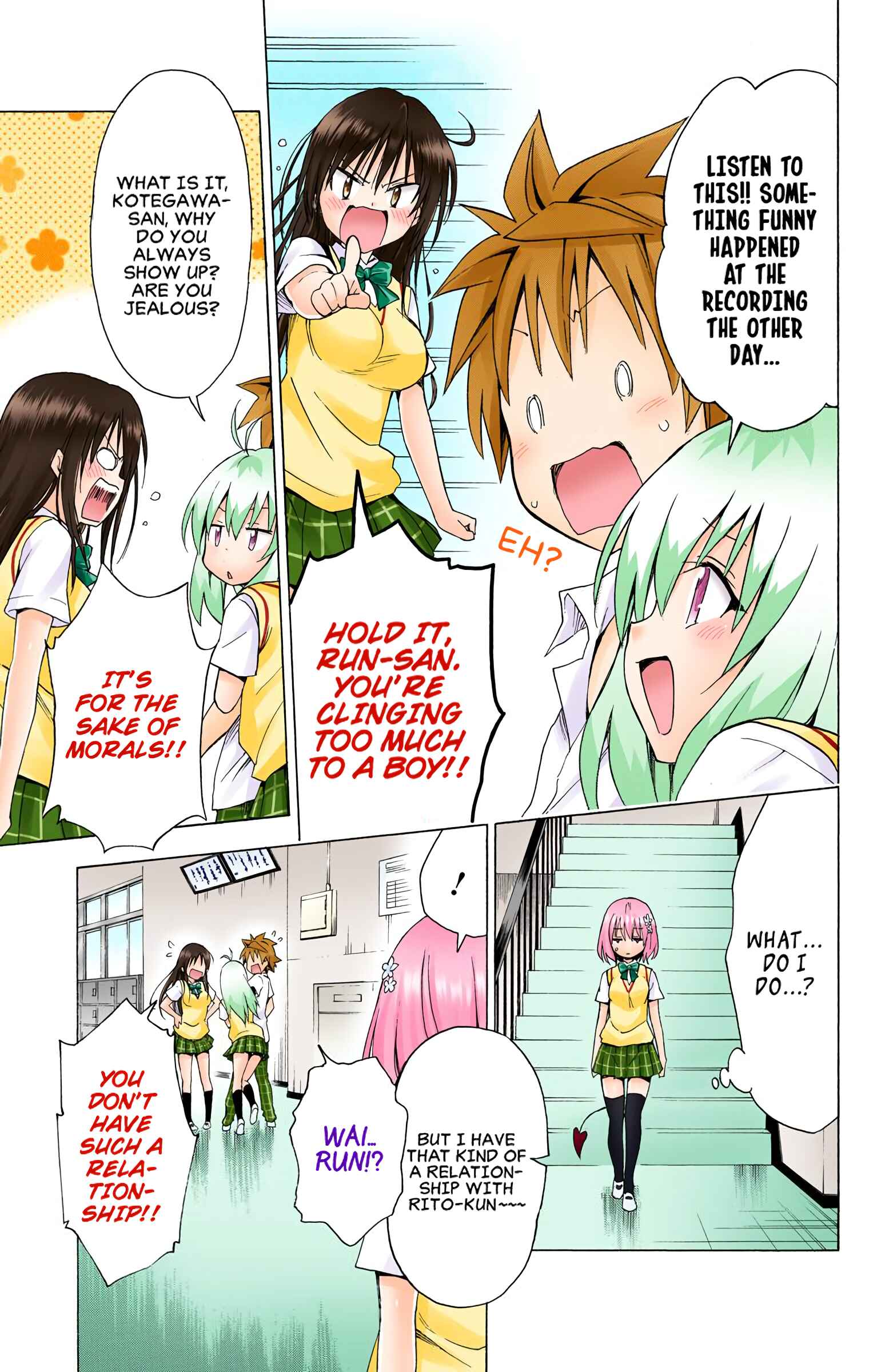To Love Ru Darkness (Official Colored) Chapter 55 - Page 21
