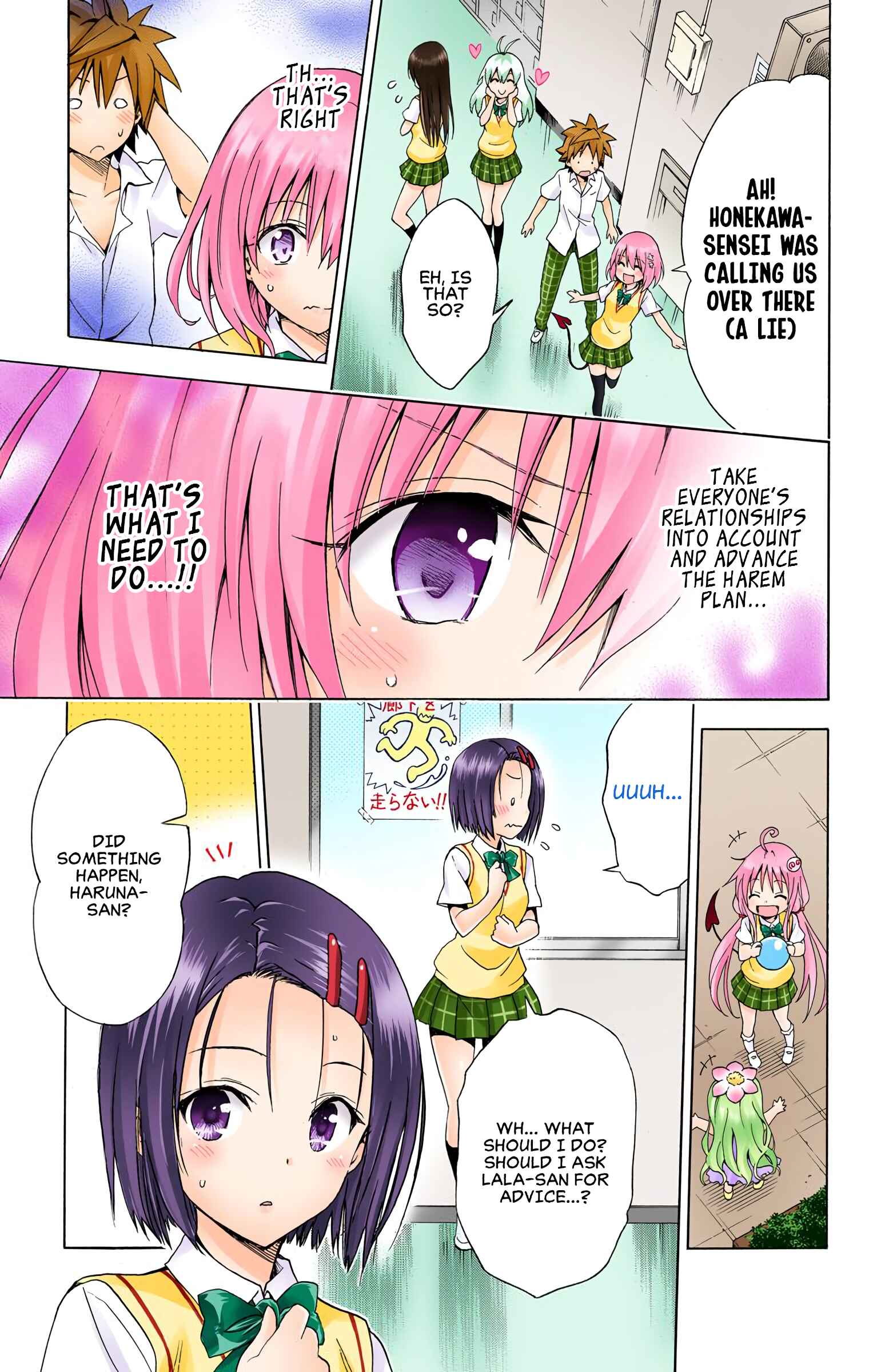 To Love Ru Darkness (Official Colored) Chapter 55 - Page 23