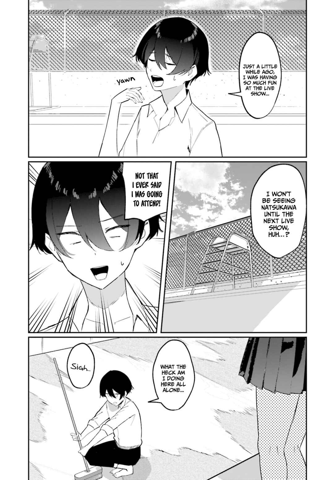 Chika Idol wo Kage de Sasaeru Ore Chapter 4 - Page 6