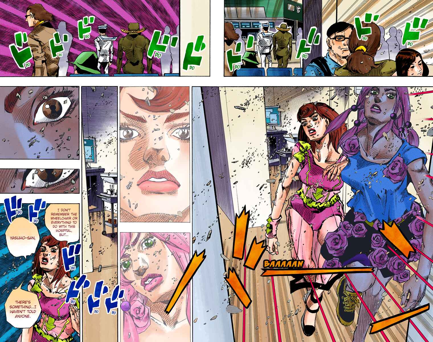 JoJo no Kimyou na Bouken: Part 8 - JoJolion Color-ban Chapter 79 - Page 34