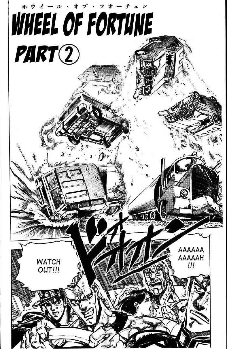 JoJo no Kimyou na Bouken: Part 3 - Stardust Crusaders Chapter 38 - Page 1