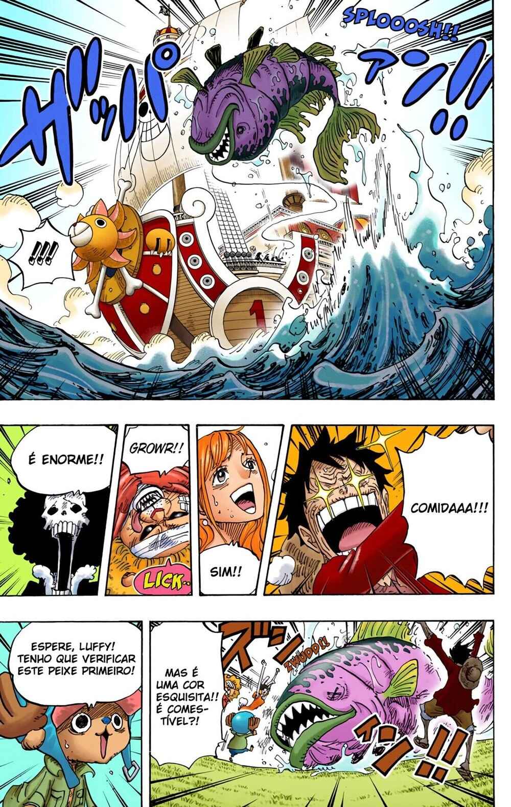 One Piece (Official Colored) Chapter 825 - Page 10