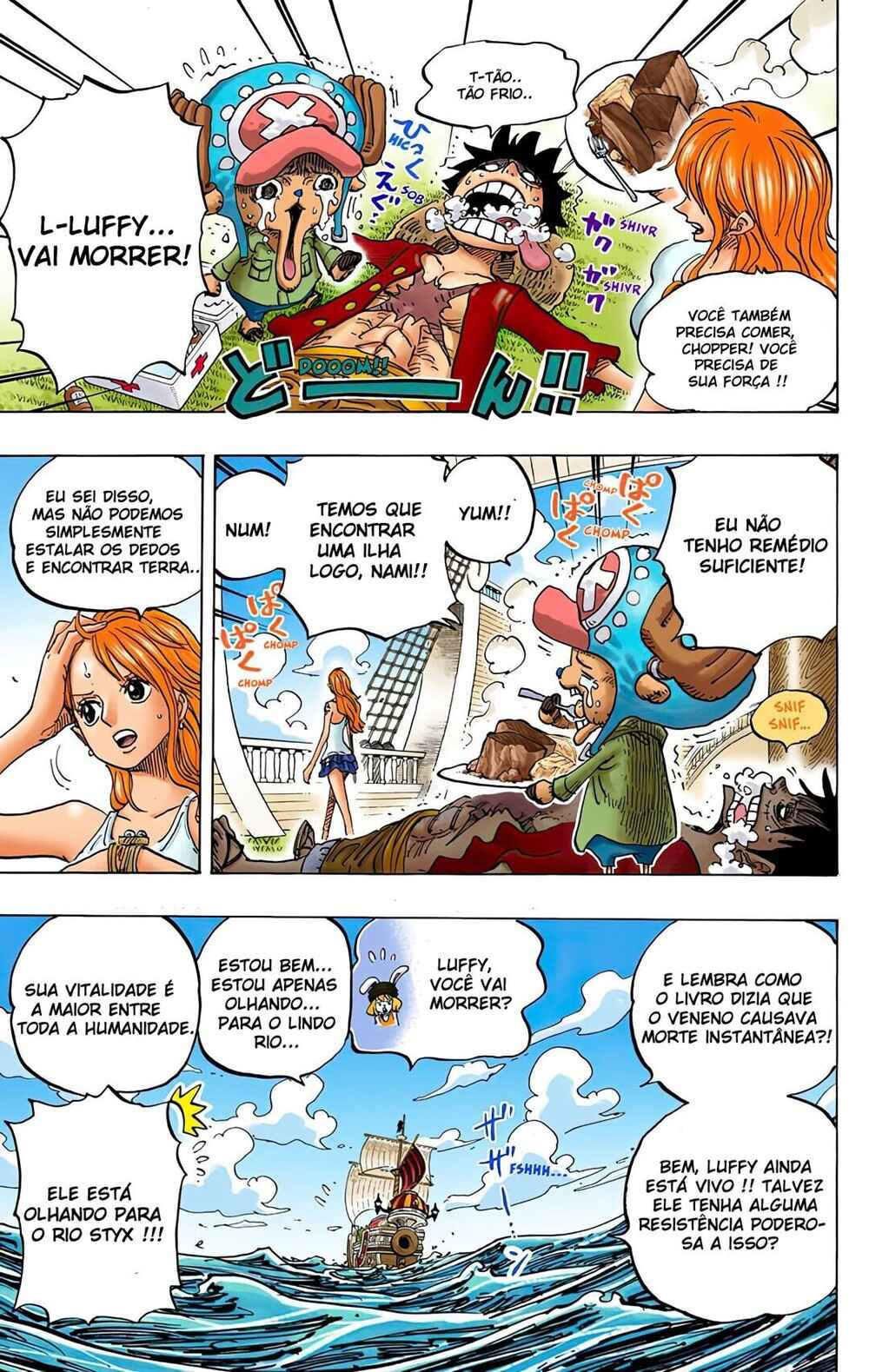 One Piece (Official Colored) Chapter 825 - Page 12