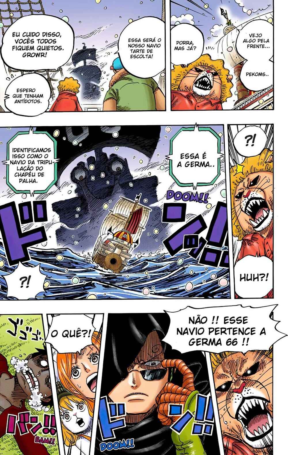 One Piece (Official Colored) Chapter 825 - Page 14