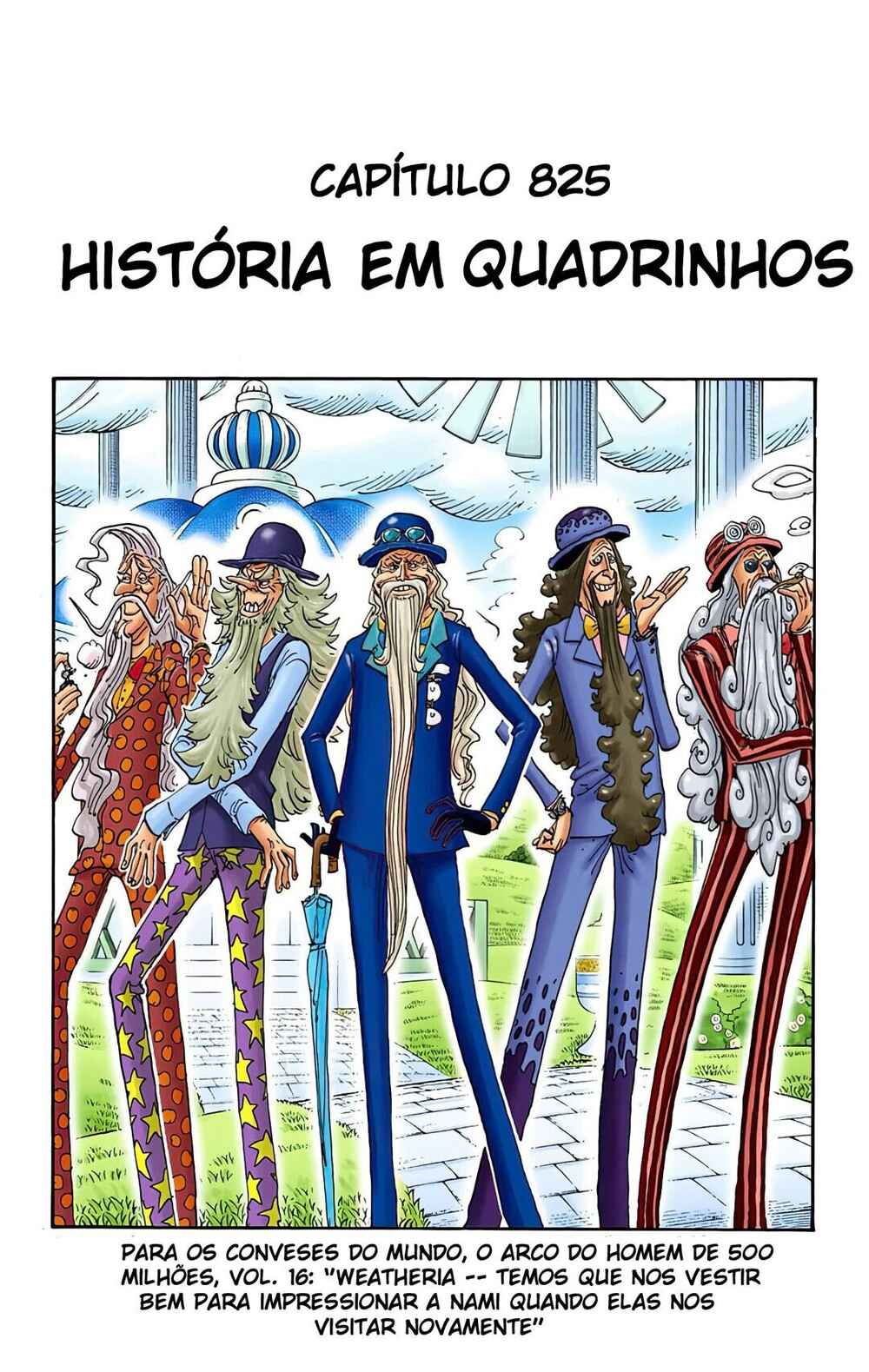 One Piece (Official Colored) Chapter 825 - Page 2