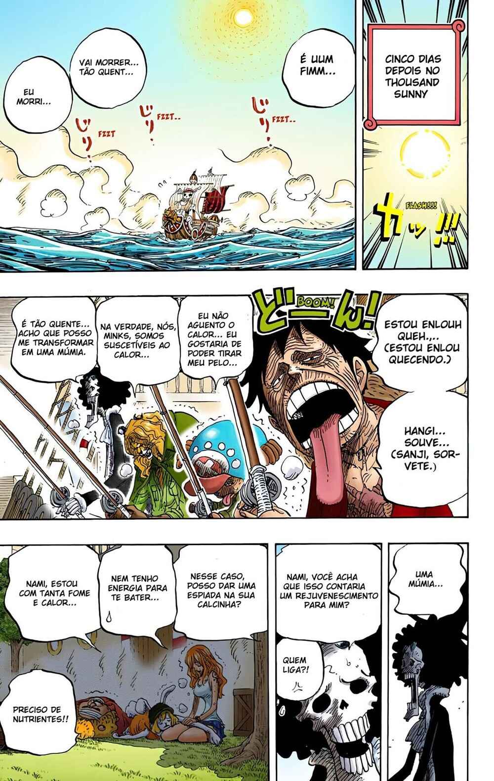 One Piece (Official Colored) Chapter 825 - Page 8