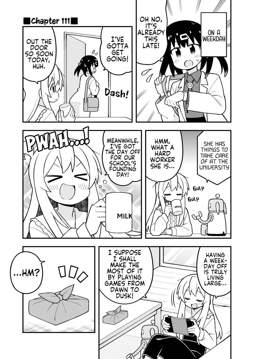 Onii-chan wa Oshimai! Chapter 111 - Page 1