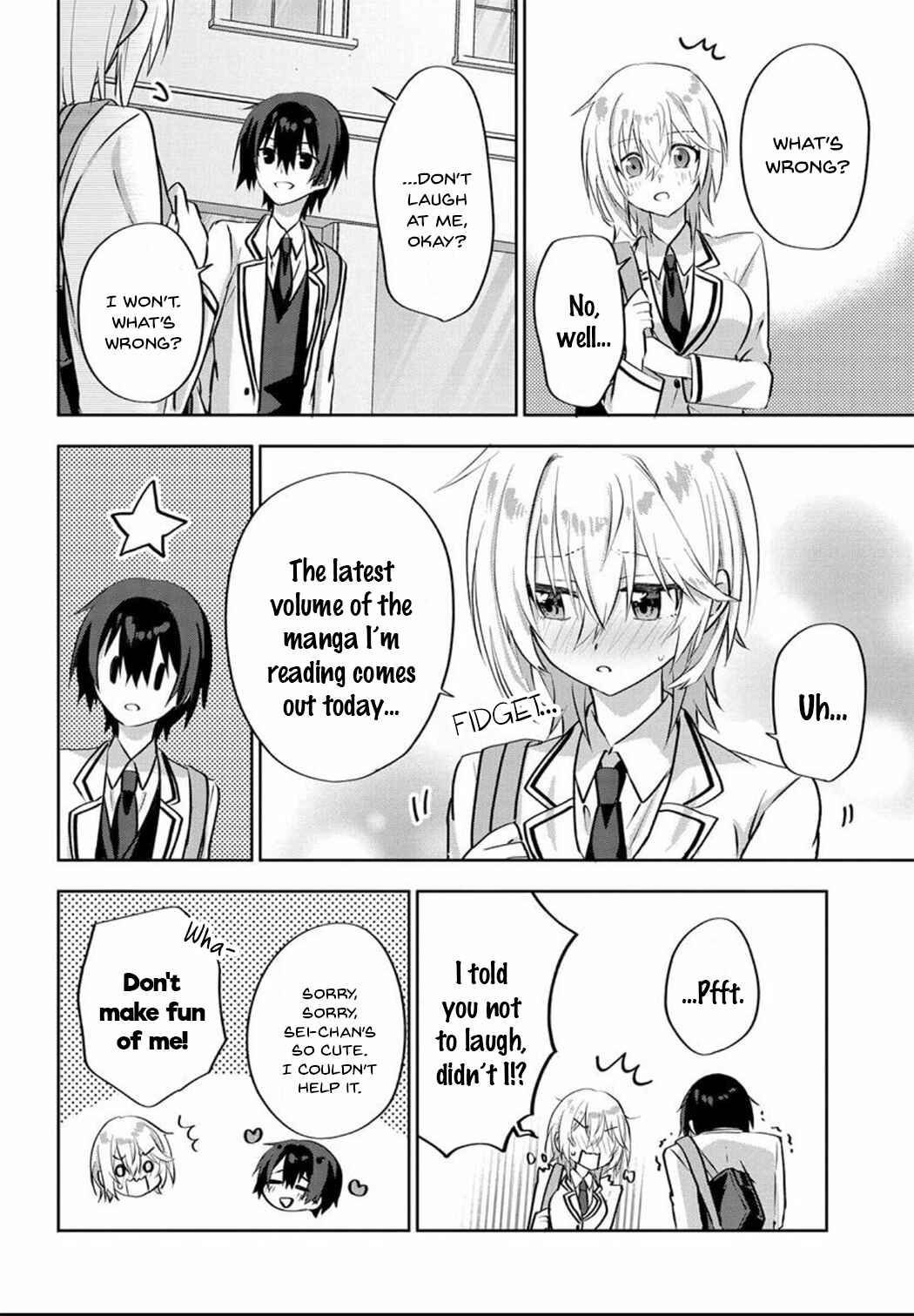 Love Comedy Manga ni Haitteshimatta node, Oshi no Make Heroine wo Zenryoku de Shiawase ni Suru Chapter 4 - Page 17
